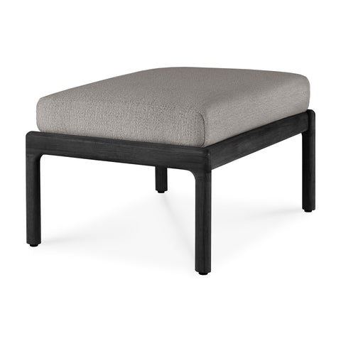 Jack outdoor footstool - Teak Black - Mocha