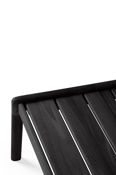 Jack Outdoor Side table - Teak Black