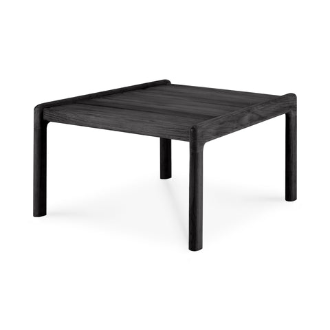 Jack Outdoor Side table - Teak Black
