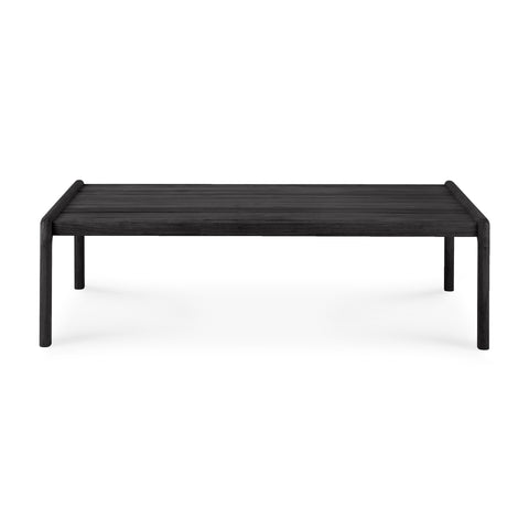 Jack Outdoor Coffee Table, 47.5" - Teak Black