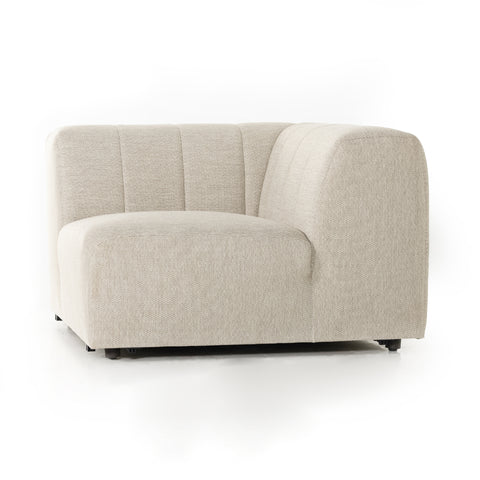 Gwen Outdoor Sectional Corner Piece - Faye Sand