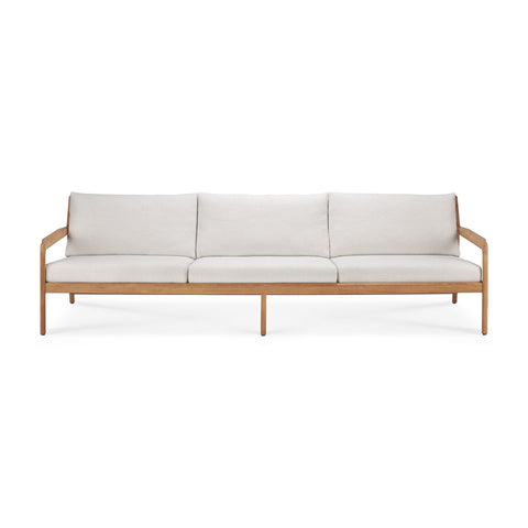 Jack outdoor sofa,104.5" - Teak-off white