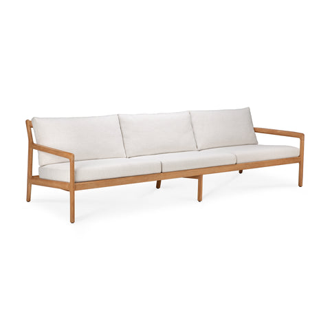 Jack outdoor sofa,104.5" - Teak-off white