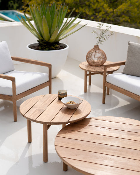 Quatro Outdoor Coffee table,26.5" - Teak