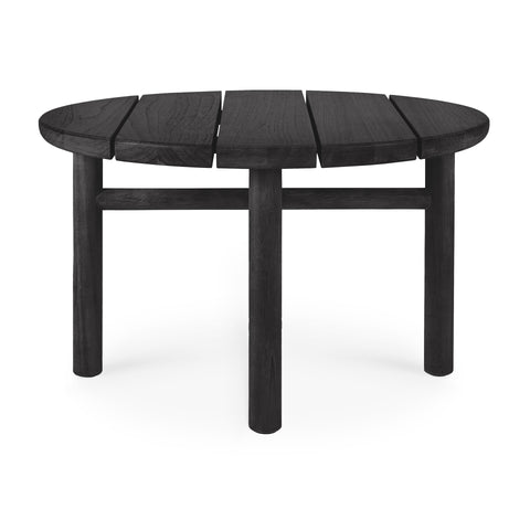 Quatro Outdoor Side table - Teak Black