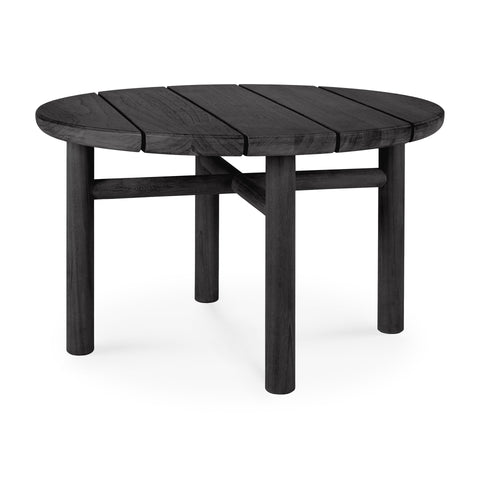 Quatro Outdoor Side table - Teak Black