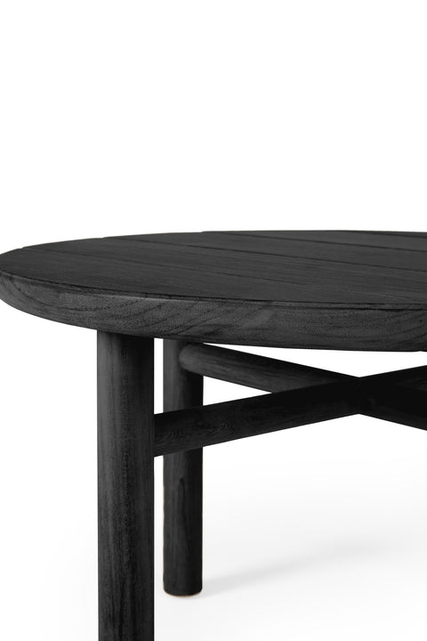 Quatro Outdoor Coffee table,37.5" - Teak Black