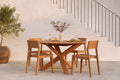 Circle Outdoor Dining Table 54" -Teak - IN STOCK