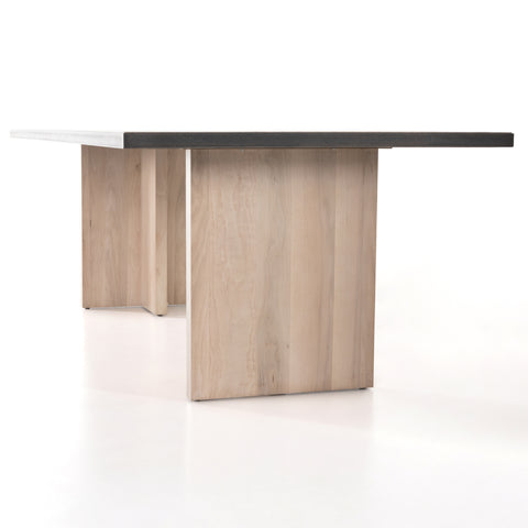 Cross Dining Table-Ashen Walnut