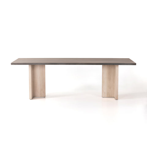 Cross Dining Table-Ashen Walnut