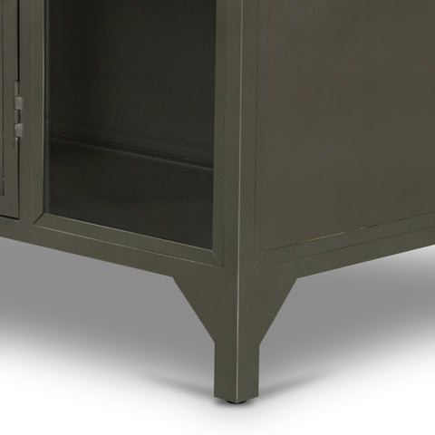 Belmont Metal Cabinet-Gunmetal