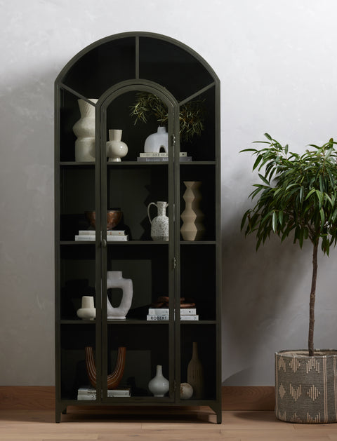 Belmont Metal Cabinet-Gunmetal