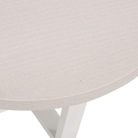 Cyrus Round Coffee Table-Natural Sand