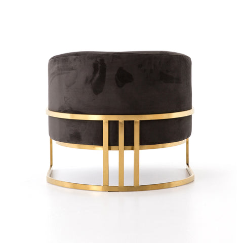 Corbin Chair-Brass - Bella Smoke