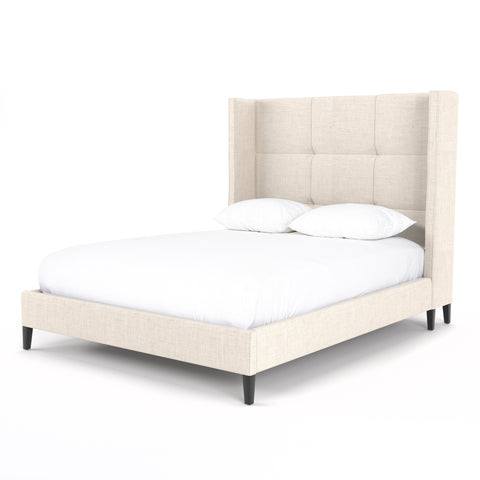 Madison Bed-Cambric Ivory-King