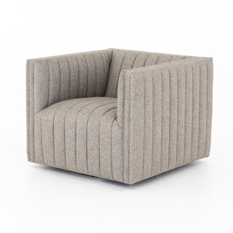 Augustine Swivel Chair-Orly Natural