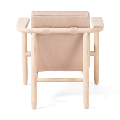 Arnett Chair - Harness Burlap