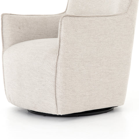 Kimble Swivel Chair - Noble Platinum