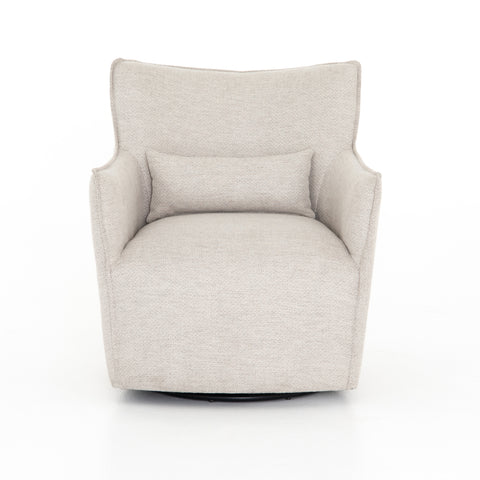 Kimble Swivel Chair - Noble Platinum