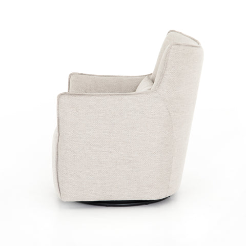 Kimble Swivel Chair - Noble Platinum