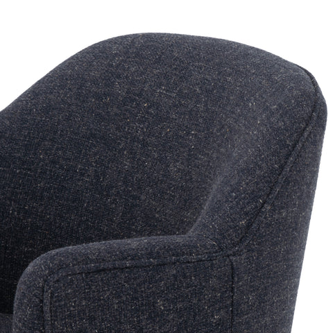 Aurora Swivel Chair - Thames Slate