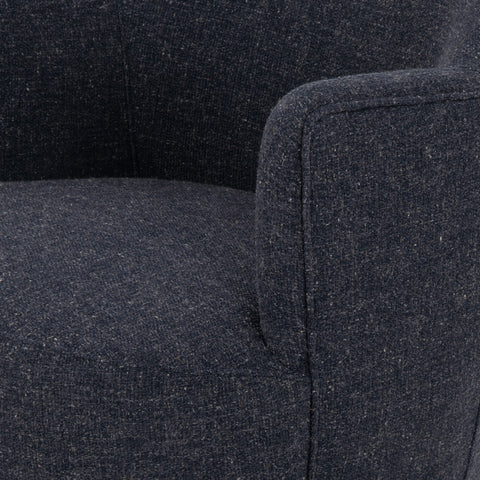 Aurora Swivel Chair - Thames Slate