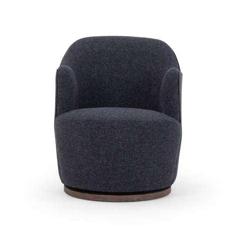 Aurora Swivel Chair - Thames Slate