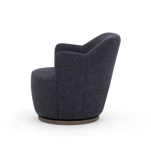 Aurora Swivel Chair - Thames Slate