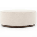 Sinclair Large Round Ottoman-Knoll Natural