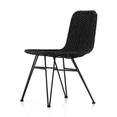 Dema Outdoor Dining Chair-Dark Grey