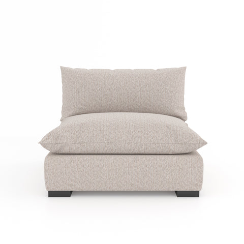 Westwood Armless Piece-Bayside Pebble