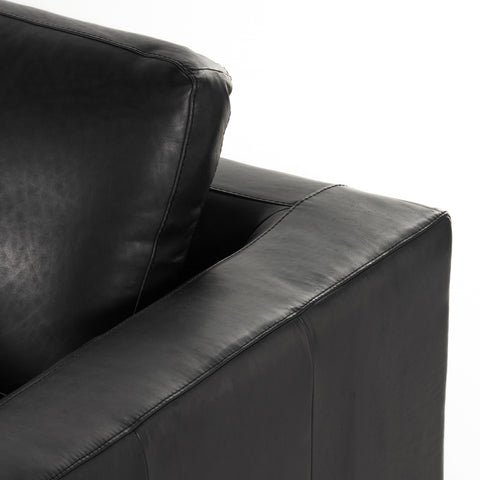 Colt 2Pc Sectional-RAF Chaise-Heirloom Black