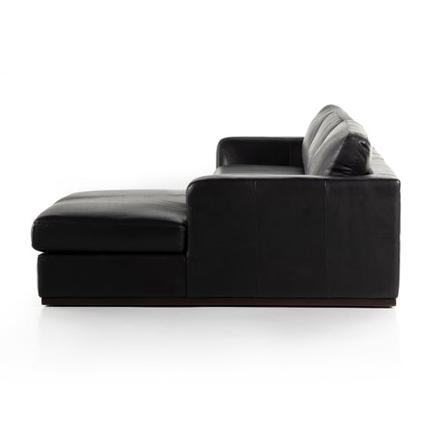 Colt 2Pc Sectional-RAF Chaise-Heirloom Black