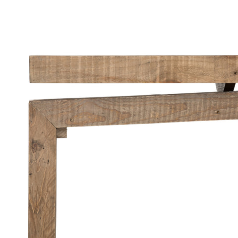 Matthes Reclaimed Pine Console Table-Sierra Rustic Natural