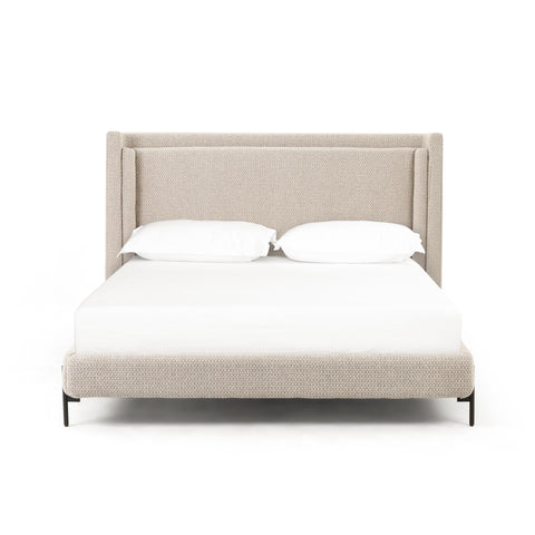 Dobson Bed-Perin Oatmeal-Queen