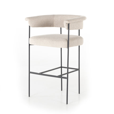 Carrie Bar Stool - Light Camel