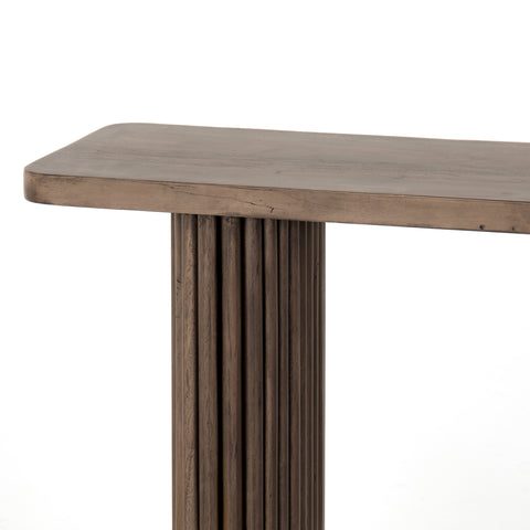 Rutherford Console Table-Ashen Brown