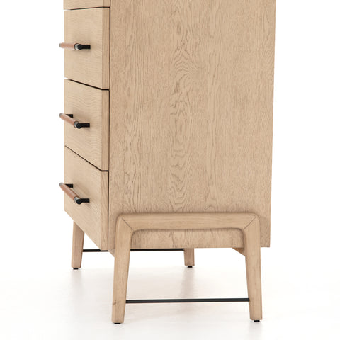Rosedale 6 Drawer Tall Dresser-Yucca Oak