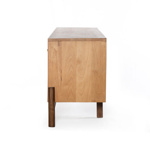 Reza Media Console-smoked Honey