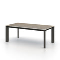 Kelso Outdoor Dining Table-79"-Grey