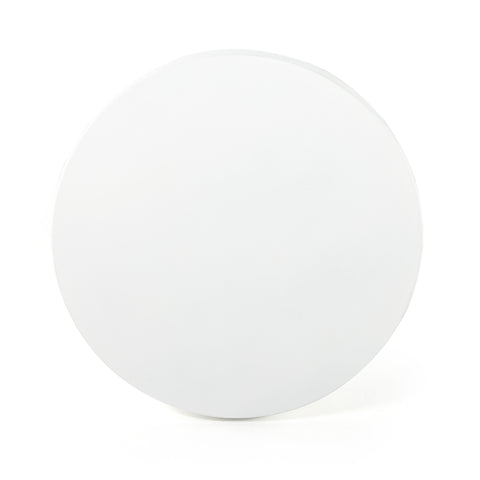 Basil Outdoor Coffee Table 36" - Matte White