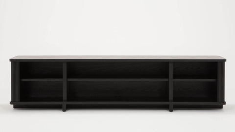 Tambour Credenza - Black