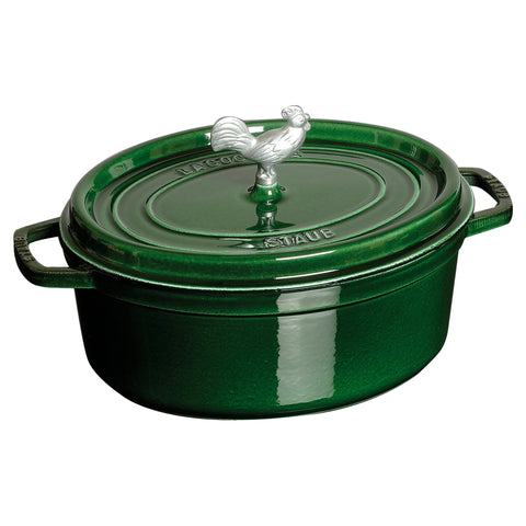 Cast Iron - Coq au Vin Dutch Ovens - 5.75-qt Coq au Vin Dutch Oven - Basil