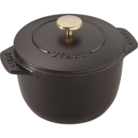 Cast Iron - 0.75-qt Petite French Oven - Matte Black