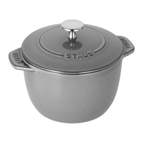 Cast Iron - 1.5-qt Petite French Oven - Graphite Grey