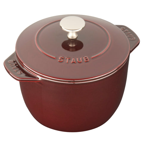 Cast Iron - 1.5-qt Petite French Oven - Grenadine