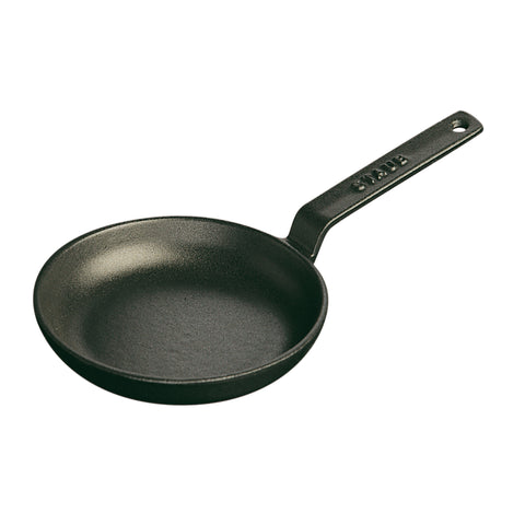 Cast Iron - 4.75" Mini Frying Pan - Matte Black