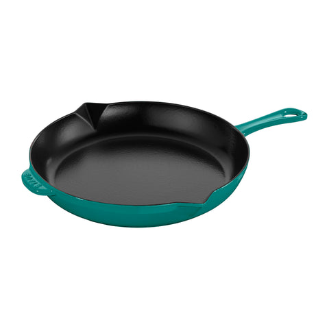 Cast Iron - Fry Pans/ Skillets - 10" Fry Pan - Turquoise
