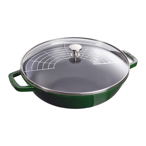 Cast Iron - 4.5-qt Perfect Pan - Basil