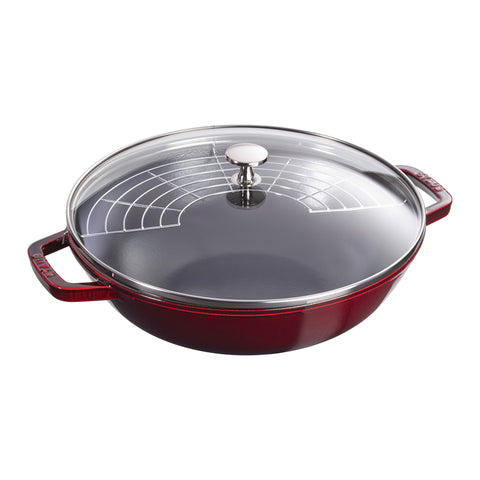 Cast Iron - 4.5-qt Perfect Pan - Grenadine